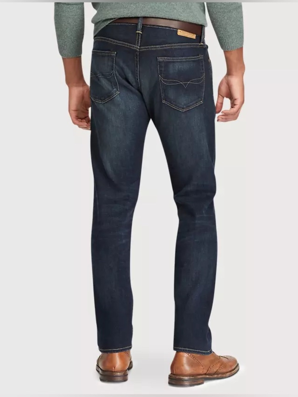 Polo Ralph Lauren The Hampton Straight Jean Denim NWT 32X30 Davis Cotton